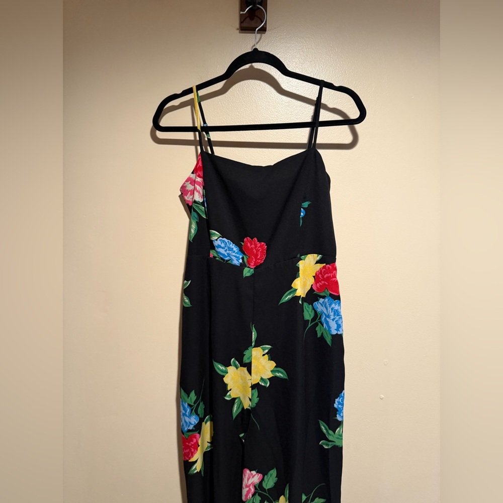 Baltic Born Black Floral Wide-Leg Jumpsuit - Picture 7 of 13